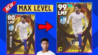 How To Train K Mitoma 96 Rating | eFootball 2023 Mobile | K Mitoma Upgrade Max Lavel | Pes 918