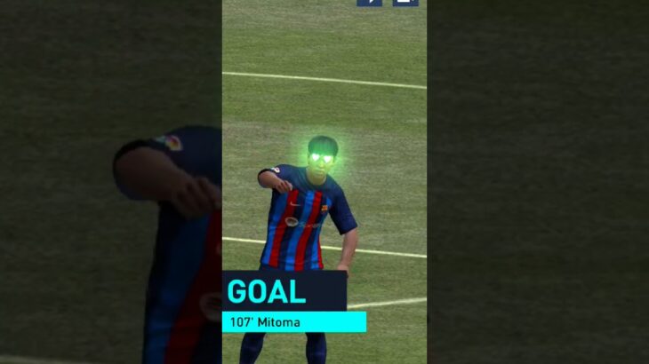 MITOMA SCORE FROM HALF LINE😱👑 (FIFA MOBILE 23)