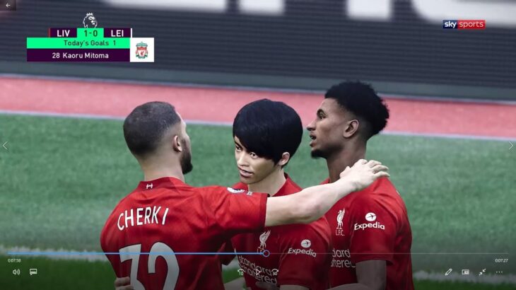 Menang Tipis – Kaoru Mitoma | Liverpool Vs Leicester Gameplay