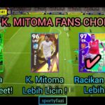 Review K. MITOMA Fans Choice Asia || Jago Dribbling, lebih licin, Assist = 1 #efootball2023mobile