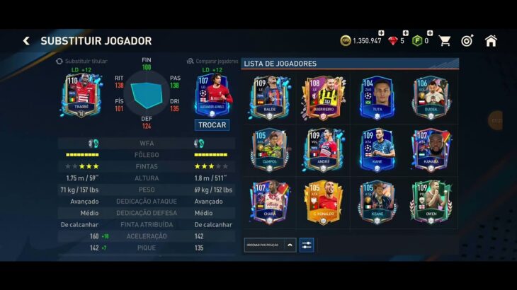 ganhei o Mitoma nas trocas da tots / FIFA MOBILE