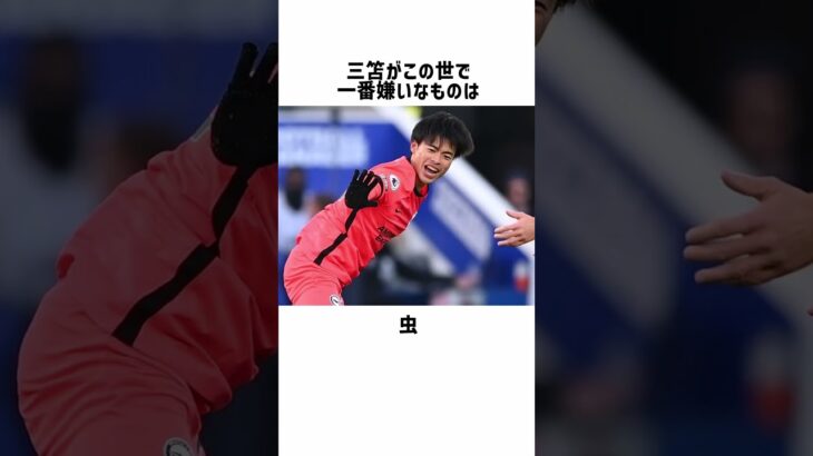 「三笘薫」に関する雑学 #サッカー #「三笘」 #ナナ #サッカー解説