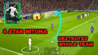 4 ⭐ MITOMA vs Whole Team | efootball 2023(Advance Control) #efootball #pesmobile #pes