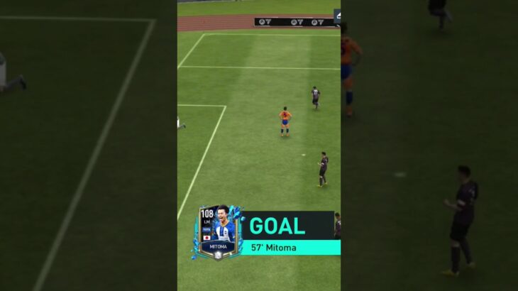 FIFA mobile mitoma insane goal 😳 #mitoma #fifamobile #shorts