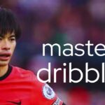 Kaoru Mitoma is the master of dribbling…