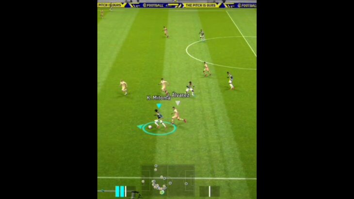 Kaoru Mitoma🥶#pes #gaming #efootball #football #shorts