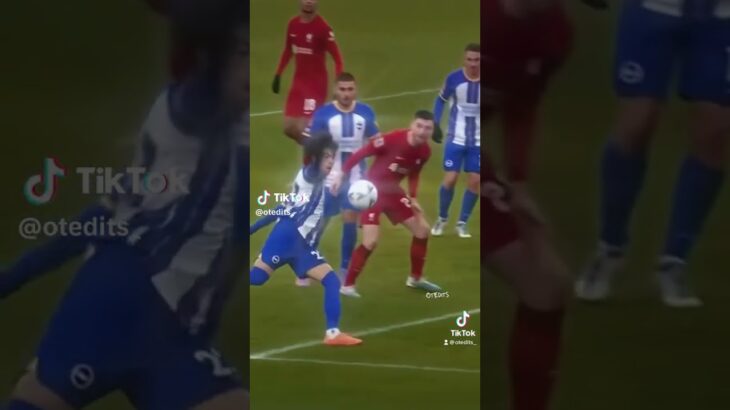 Mitoma turns Liverpool Defence into a Munch #icespice #munch #mitoma #football