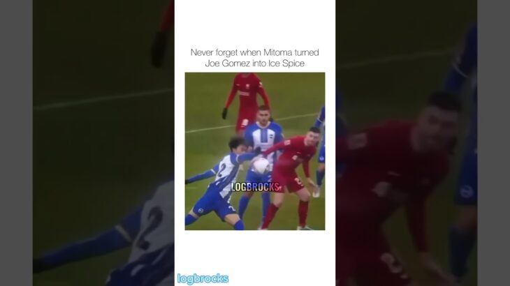 Posted @withregram • @sportnationstv Mitoma done Joe Gomez dirty here 💀#football #shorts #icespice