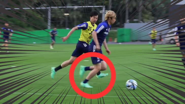 【衝撃映像】日本史上最もサッカーが上手い三笘と伊東のスピード対決が早すぎる、、、。【三笘　三苫　久保建英　鎌田大地　三笘薫　三苫薫　伊東純也　ガンバ大阪　cl決勝　上田綺世　古橋亨梧　伊藤涼太郎】