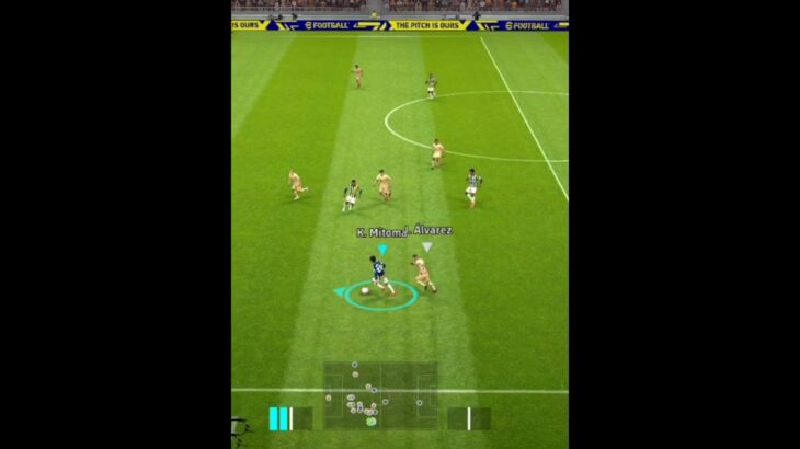 kaoru mitoma skills 🪄#pes #gaming #efootball #football #shorts