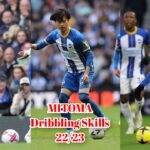 mitoma dribbling Skills vs Top premier league teams|| mitoma skills.