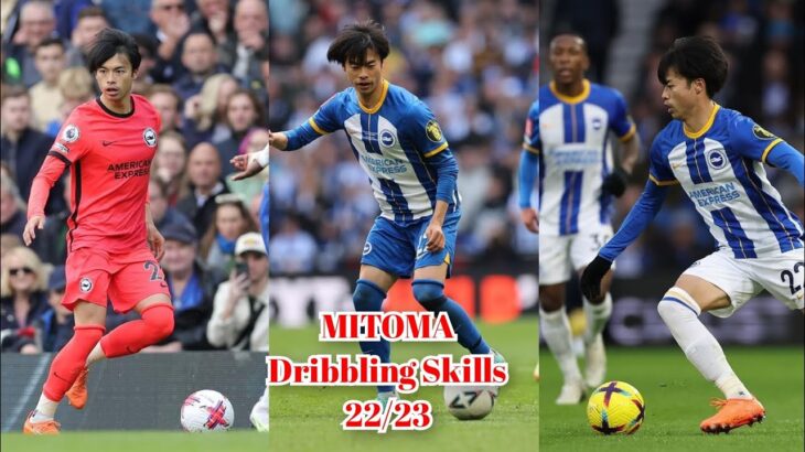 mitoma dribbling Skills vs Top premier league teams|| mitoma skills.