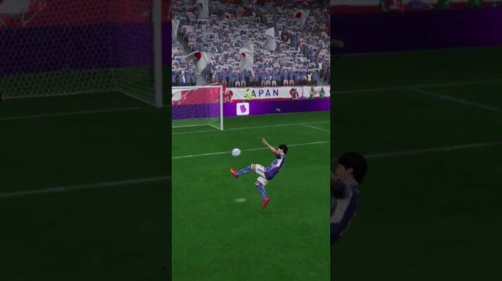 🇯🇵三笘薫⚽ #shorts #fifa23 #三笘 #football #soccer #skill #games #gaming #サッカー日本代表 #mitoma