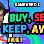 Gameweek 3 TRANSFER TIPS! Avoid Mitoma! Keep Gabriel? Fantasy Premier League 23/24