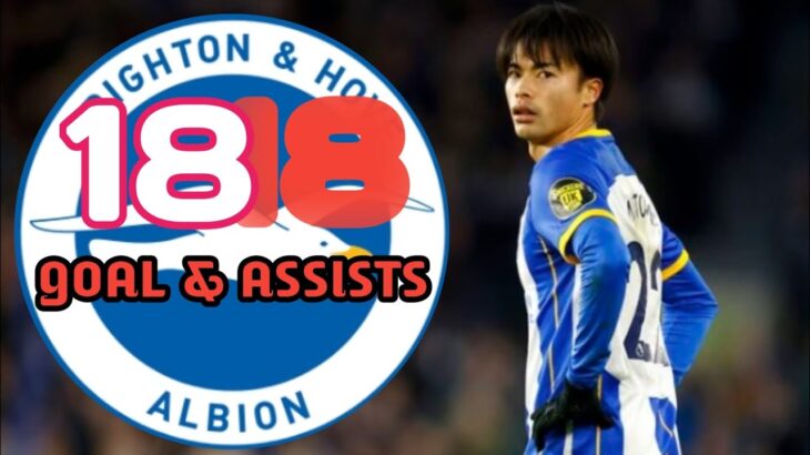 Kaoru Mitoma 18 Goal & Assists For Brighton albion 2022/2023