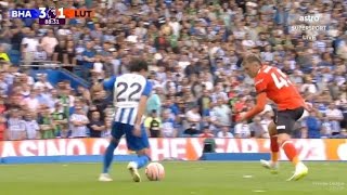 Kaoru Mitoma Insane Dribbling Vs Luton Town fc