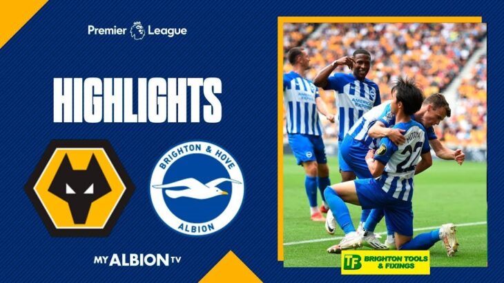 Kaoru Mitoma goal | Wolves vs Brighton 1-4 Overtime Highlights | Premier League 2023/24