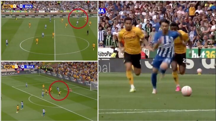 MITOMA GOAL WOLVES: Mitoma scores stunning solo goal as Brighton run riot at Molineux 😎❤