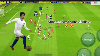 Mitoma Dribbling skill #efootball2023mobile#mitoma 😍