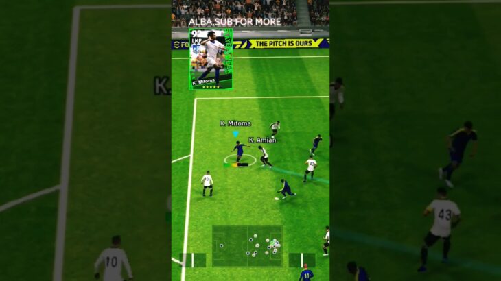 Mitoma Skills #shorts #efootball #pes2023mobile #efootball24 #football #gaming #goals #viral #games