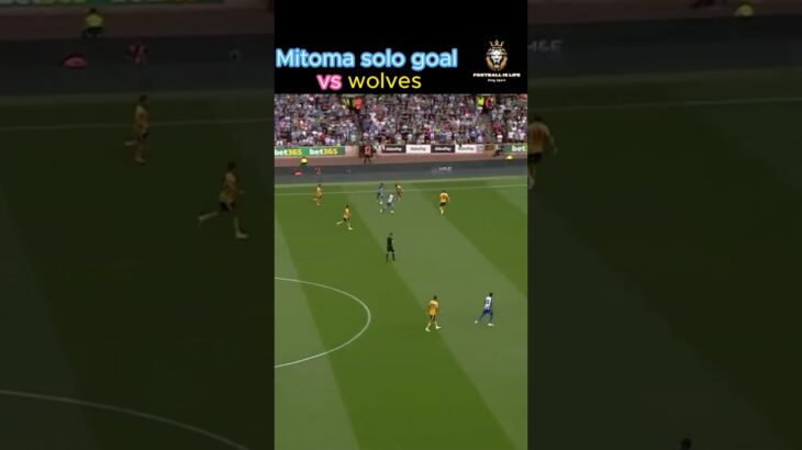 Mitoma solo goal vs Wolves #kaorumitoma #goals #wolves #brighton