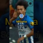 Mitoma solo goal vs Wolves#shortsvideo #shortsviral #english #messi #football