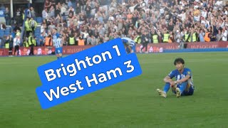 Mitoma unsatisfied following Brighton defeat to efficient West Ham 三笘薫 ブライトン vs ウェストハム