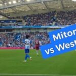 Mitoma vs West Ham 三笘薫 ブライトン vs ウェストハム