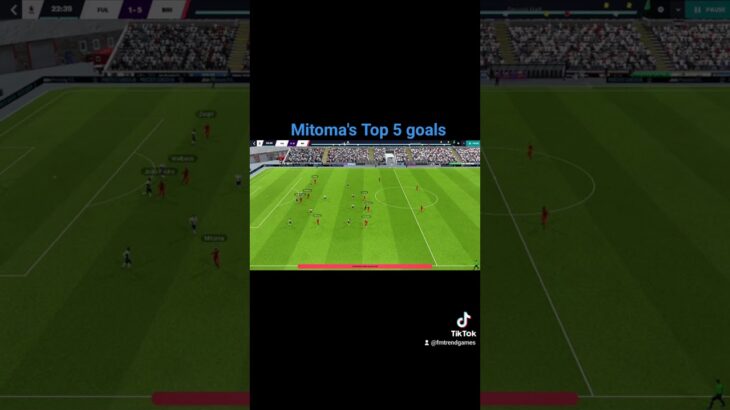 Mitoma’s Top 5 goals in #FM23 ahead of next season. #brigthon #brightonandhovealbion #Mitoma