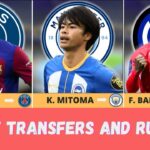 NEW CONFIRMED TRANSFERS AND RUMOURS 🔥 | Ft. Balogun, Mitoma, Ansu Fati…