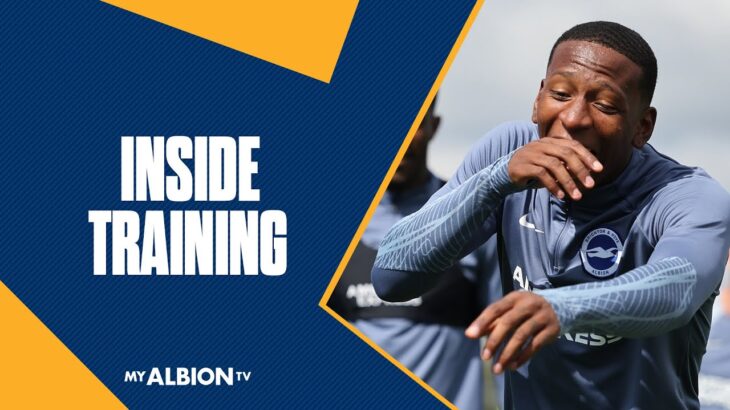 Rondos, Nutmegs & Mitoma On Target 🎯 | Brighton’s Inside Training