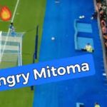 Self critical Mitoma unintentionally kicks the ball to Luton away fans then apologise 三笘薫