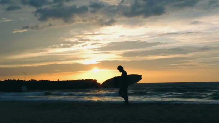 Sunset Fukuoka Surf Beach 奈多海岸 Mitoma