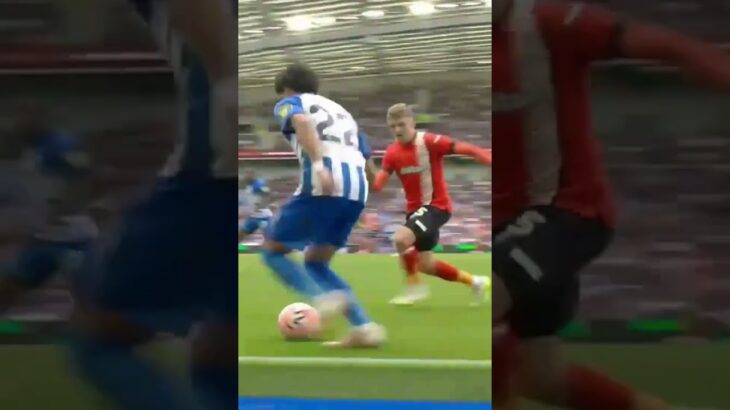 This piece of skill from Mitoma 😍🎥: Brighton and Hove Albion FC