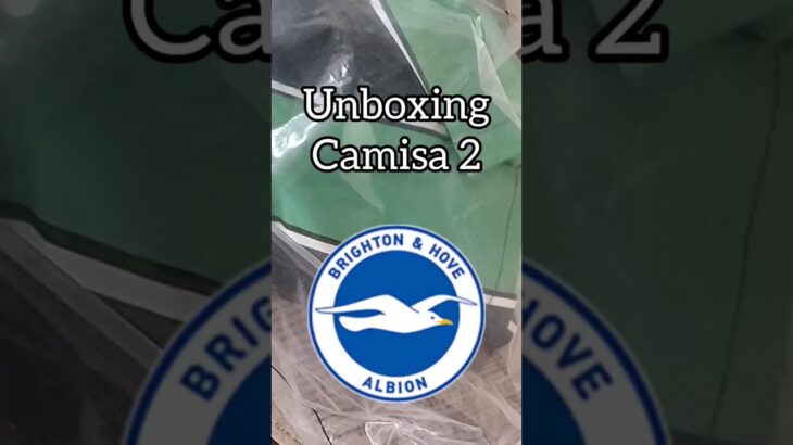 UNBOXING CAMISA BRIGHTON SHOPEE MITOMA!!! #shorts #futebol #shopee