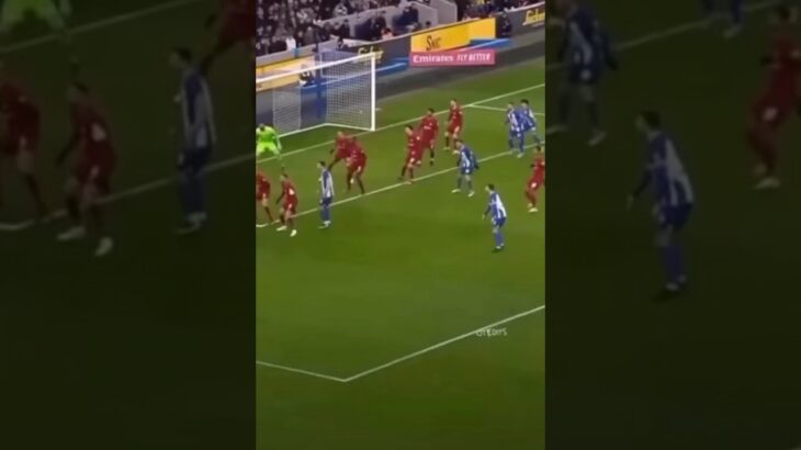 When Mitoma almost killed Van Dijk🥵| Liverpool Vs Brighton … #football #liverpoolfc #brighton