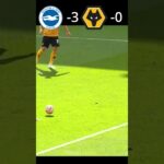 Wolves 1 Brighton 4 | Highlight | F00tball Sh0rtz | Mitoma Solo goal |