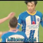 三苫 ゴール – gol de mitoma – 三苫 薫 – 三笘 薫 – レオ ザ フットボール – kaoru mitoma goal – mitoma brighton goal –