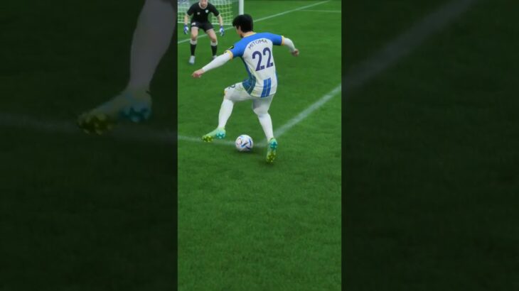 🇯🇵三笘薫⚽ #shorts #fifa23 #三笘 #football #soccer #skill #games #gaming #サッカー日本代表 #mitoma