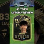 83 TOTW MITOMA is BROKEN in EA FC 24 #eafc24 #shorts #short #83MitomaReview