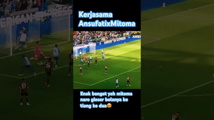 ANSUFATI X MITOMA! GACORRR #shorts #goals #assist #gameplay #teammates #finishing #footballshorts