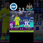 🎯Brighton vs Newcastle | Mitoma Kaoru vs Tonali #shorts #short  #iam_mared #goals #penalty