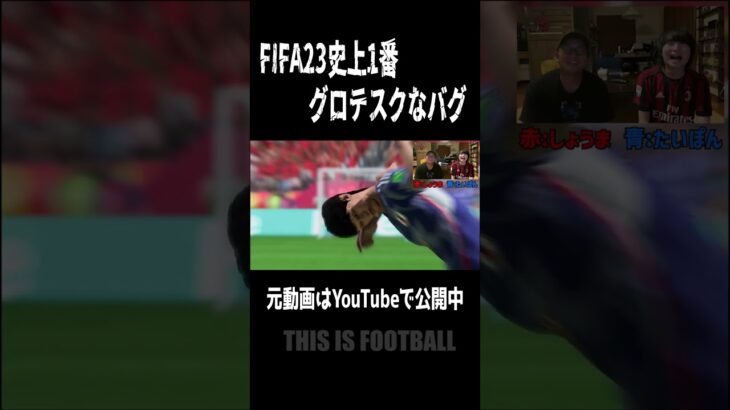 【三笘薫】＊閲覧注意＊過去一グロテスクなバグに遭遇【FIFA23】