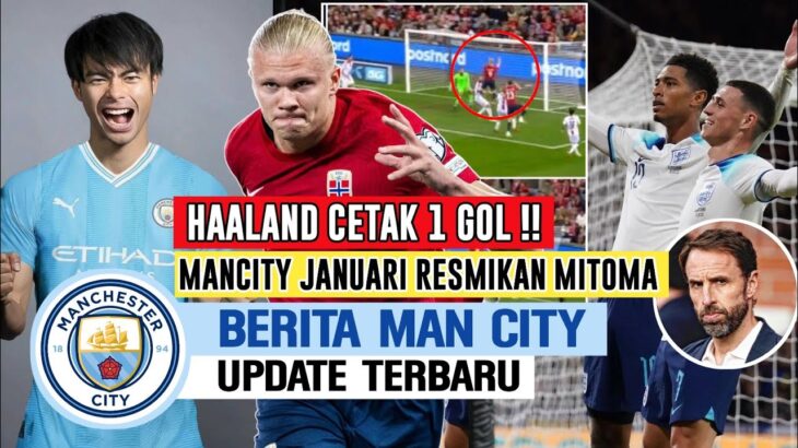 HAALAND 1 GOL DI TIMNAS🔥Norwegia Menang 1-0😍Mancity Resmikan Mitoma Misim Depan🤝Foden Ditimnas