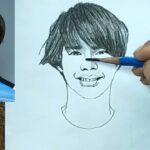 How To Pencil Sketch Kaoru Mitoma | Japanese Professinal Footballer | Bahlol Arts…