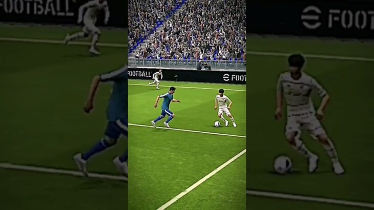 It only took a flick by Mitoma 🥶 #shortsfeed #efootball #pes2021 #shorts #efootball24