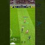 K Mitoma nice assist 🔥 Neymar Amazing Goal pes 23 #efootball #pes #football #shorts #trending #viral