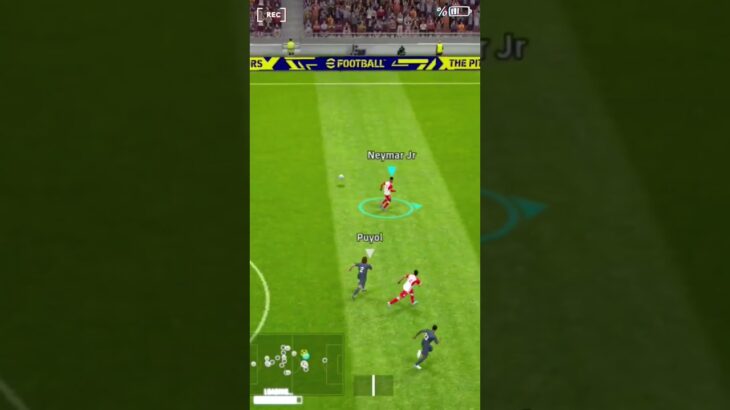 K Mitoma nice assist 🔥 Neymar Amazing Goal pes 23 #efootball #pes #football #shorts #trending #viral