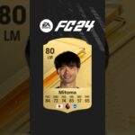 Kaoru Mitoma FIFA Ratings History 🇯🇵🔥 #shorts