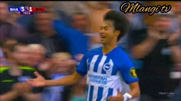 Kaoru mitoma Scored a Fantastic goal,Brighton vs Bournemouth 3/1  It’s Marvelous Goal